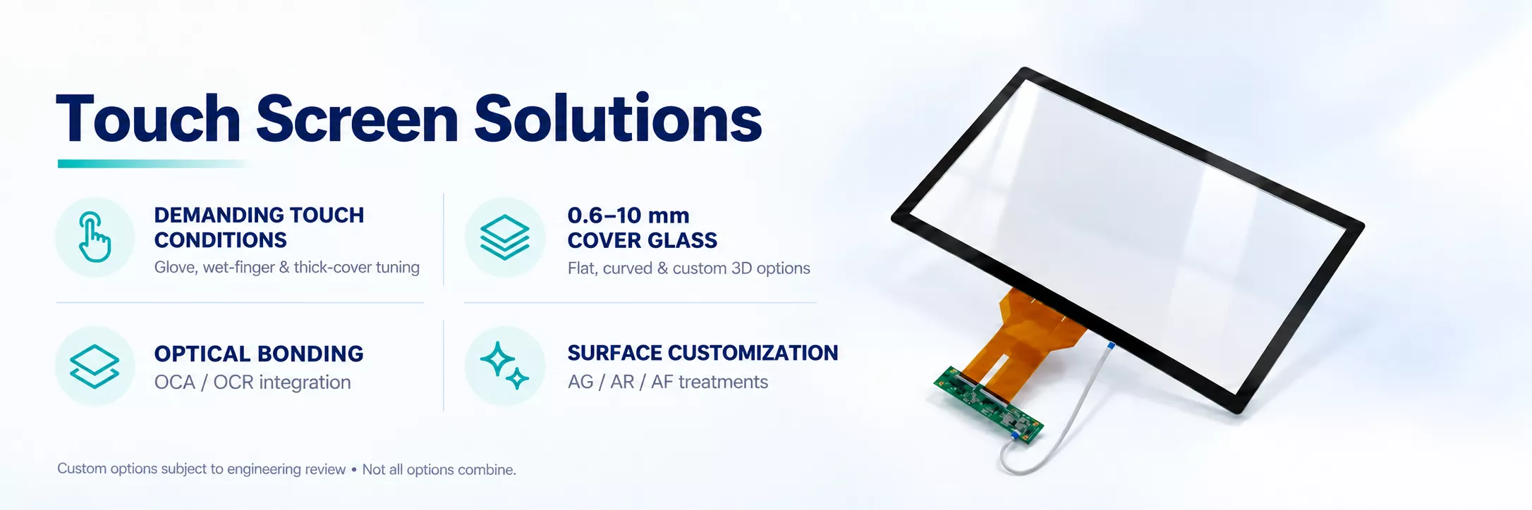 7 Inch G+G Capacitive Touch Panel 10-Point - CTP-T700GF-05