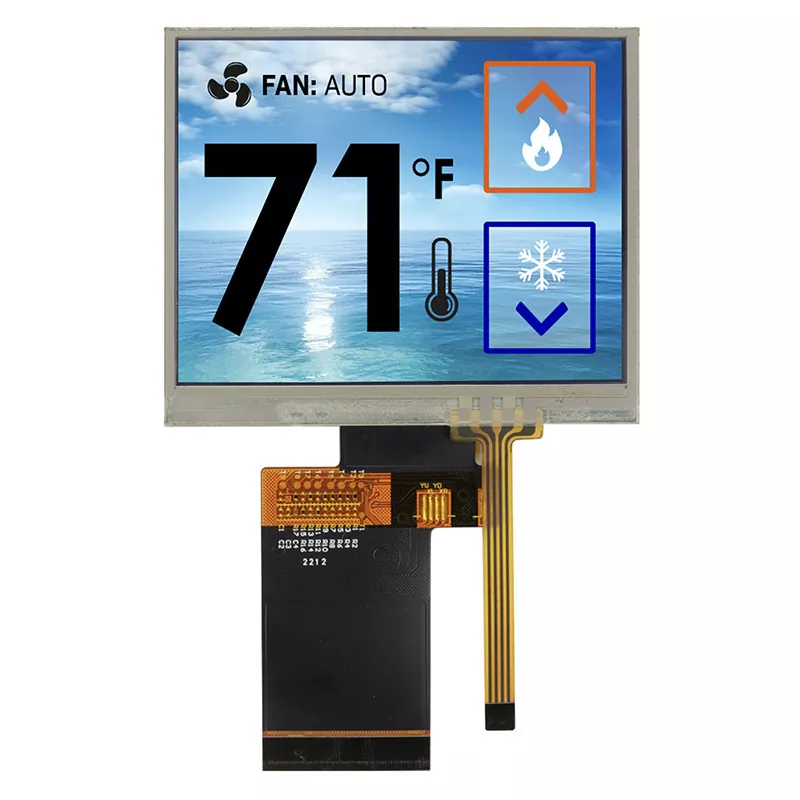 3.5'' 480x272 Resistive Touch TFT Module