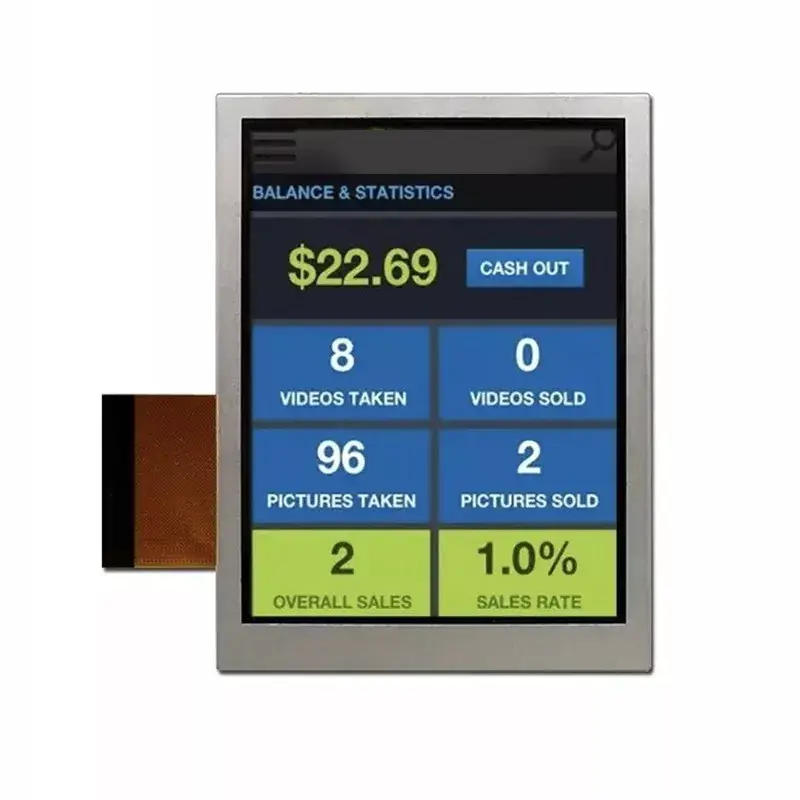 3.5'' 480x640 TN TFT Module