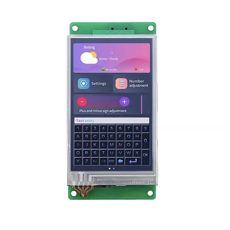 3.5'' 480x800 IPS Resistive Touch TFT Module