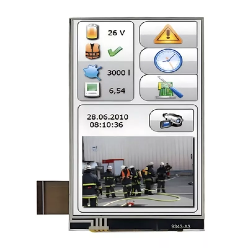 3.97'' 480x800 Resistive Touch IPS TFT Module