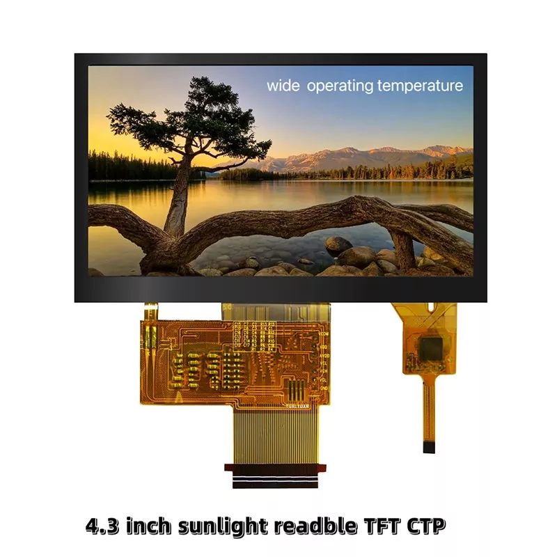 4.3 inch Wide Temperature TFT Module with Touch Screen