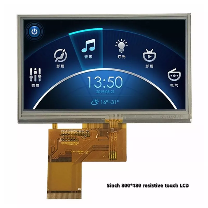 5 inch Resistive Touch TFT Module