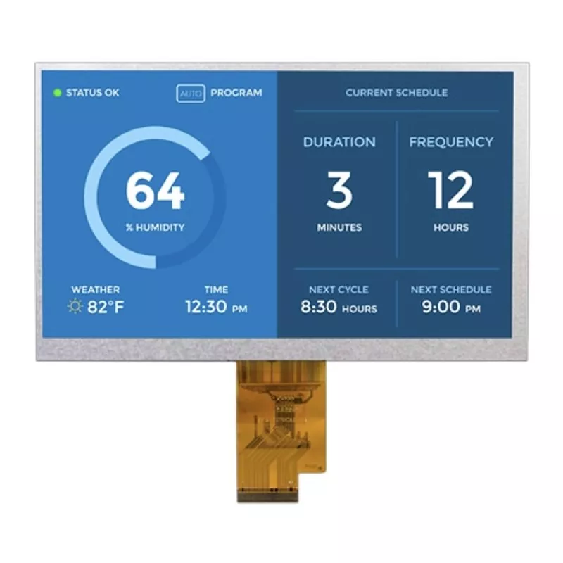 7 inch 1024x600 LVDS TFT Module