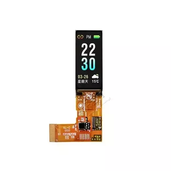 Victronix 1.1 inch 126 by 294 narrow AMOLED module for fitness bands