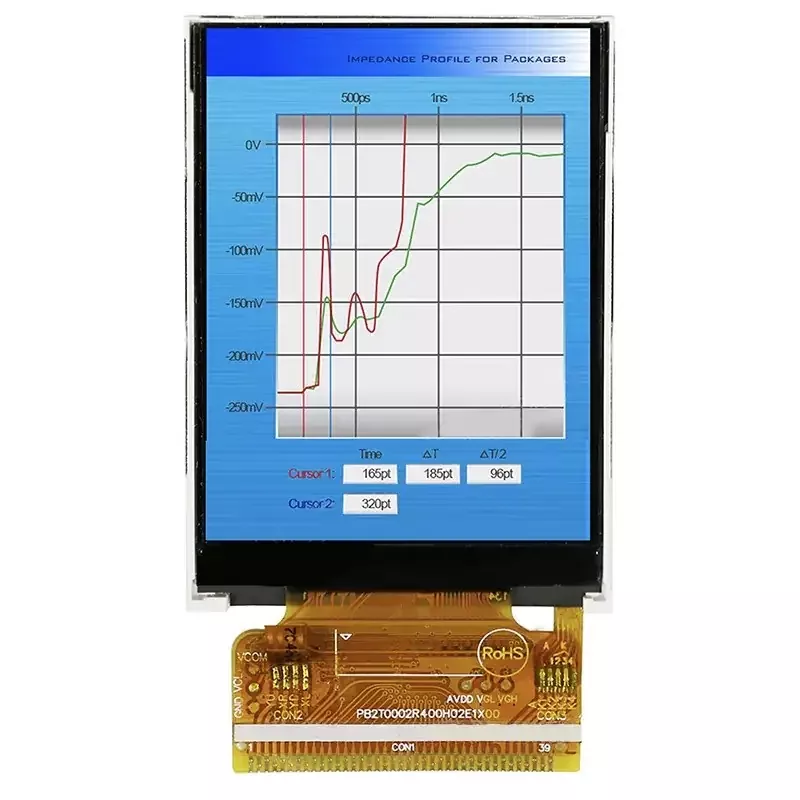 Victronix 2.4 inch 240 by 320 compact TFT LCD module with FPC