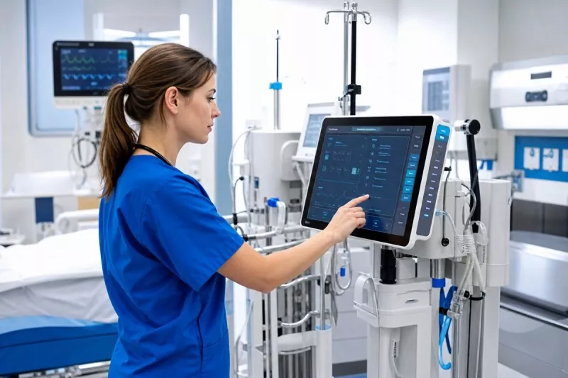 Custom LCD and touch displays for medical and healthcare equipment