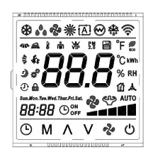 Replace HTN Segment Varitronix LCD Module